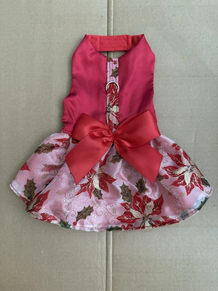 Vestido arnés Navidad perro con lazo talla: 5 Plus XXS Foto 1 de 1