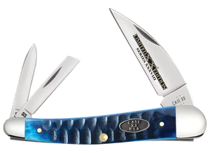 Cuchillo Case xx Seahorse Whittler Edición Limitada Gator Ocean Blue Bone 53983 - Imagen 1 de 3