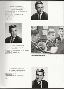 1964 DEERFIELD ACADEMY ANNUARIO, THE POCUMTUCK, DEERFIELD, MASSACHUSETT - Foto 1 di 1