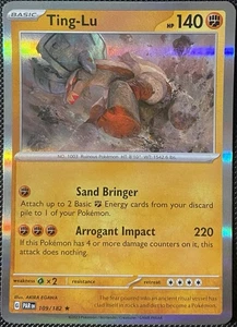 Ting-Lu 109/182 SV04: Paradox Rift Holo - Pokémon Card - Picture 1 of 2