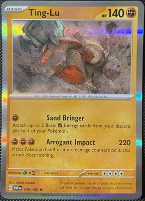 Ting-Lu 109/182 SV04: Paradox Rift Holo - Pokémon Card - Image 1 of 2