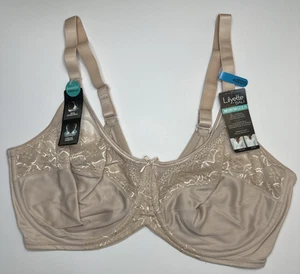 Sujetador con aros Lilyette by Bali Ultimate suavizante minimizador nude 40DDD LY0444 - Imagen 1 de 8