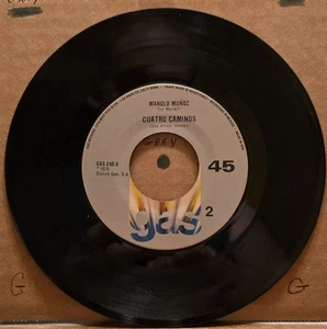 Manolo Munoz - Animas Que No Amanezca/Cuatro Caminos - 45rpm Vinyl - Picture 1 of 2