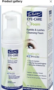 Limpiador de párpados con aceite de árbol de té Dr. Fischer - Exfoliante de párpados - Caja dañada sellada - Imagen 1 de 9