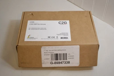 LEGRAND C2G 41058 4 puertos HDMI distribución amplificador divisor 4K 30Hz 1 entrada 4 salidas Foto 1 de 3