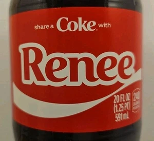 Comparte una Coca-Cola con Renee 2025 botella de Coca-Cola personalizada - Imagen 1 de 4