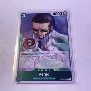 VERGO - OP05-023 - R - FOIL - ONE PIECE TCG  - Picture 1 of 1