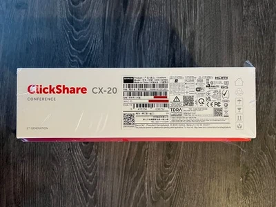Barco ClickShare CX-20 (Gen2) + 2x USB-C Buttons (R9861612EUB1) *NEW* - Image 1 of 4