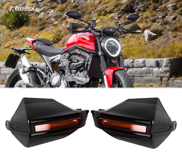 Protector de parabrisas ABS para Ducati Monster 696 750 1100 7/8" 22 mm Foto 1 de 4