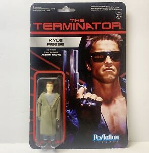The Terminator Kyle Reese (2013) ReAction Super 7 Funko  3.75 Inch Figure NEW