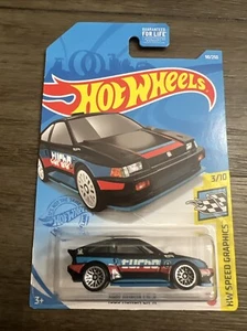 2021 Hot Wheels #90 HW Speed Graphics 3/10 1985 Honda CR-X Black w/Chrome LaceSp - Picture 1 of 3