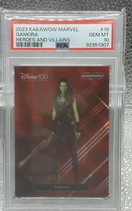 2023 Kakawow Marvel Heroes And Villains Gamora  PSA 10 - Picture 1 of 2