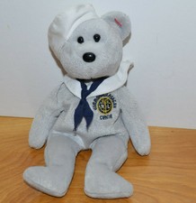 USS RONALD REAGAN BEANIE BABY TY COLLECTIBLE PLUSH TOY RONNIE 2003 RETIRED