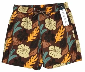 Men's HURLEY Explore TREK Swim Trunks L Large NEW 17.5" Hybrid Beach Surf $55 - Picture 1 of 5
