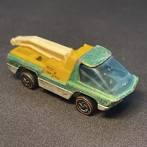 Hot Wheels Redline The Heavyweights Tow Truck 1969 Green Made in Hong Kong - Picture 1 of 7