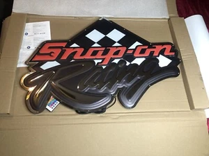 SNAP-ON Retro racing Color Changing logo LED sign.SSX25P104 - Picture 1 of 4