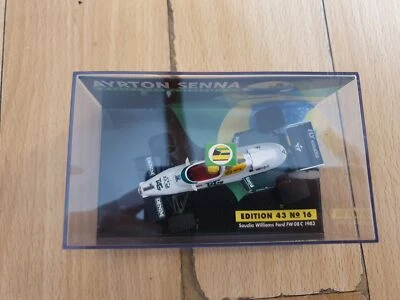 Minichamps 1:43 1983 Saudia Williams Ford FW08C Ayrton Senna 540 834301 - Image 1 of 4