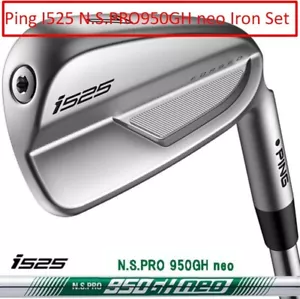 Ping I525 N.S.PRO950GH neo Iron Set 7I, 8I, 9I, PW, UW 5 Club SET - Picture 1 of 8