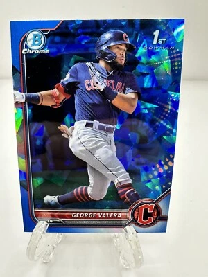George Valera 2022 Bowman Sapphire Edition #BCP-22 - Image 1 of 2