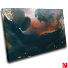 JOHN MARTIN THE GREAT DAY OF HIS WRATH CANVAS Wall Art Picture Print A4