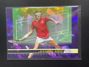 2024 Topps Chrome Sapphire Edition Purple /10 Leandro Riedi #199 - Bild 1 von 2