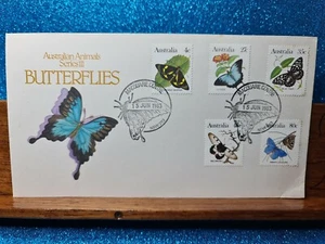 First Day Cover 📮(5 stamps) Butterflies Series III📮 Macquarie Centre NSW - Picture 1 of 2