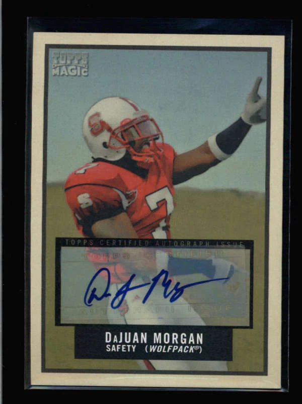DAJUAN MORGAN 2009 TOPPS MAGIC ROOKIE RC AUTOGRAPH AUTO AX7926 - Image 1 of 1