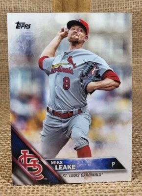 2016 Topps Series 2 Mike Leake Baseball Card #578 Cardinals FREE S&H A8 - Image 1 of 2