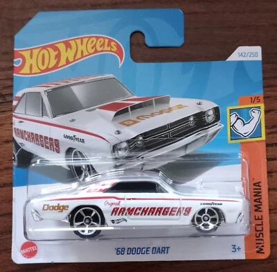 Hot Wheels '68 Dodge Dart 2024 142/250 - MUSCLE MANIA 1/5 - MOPAR - Immagine 1 di 2