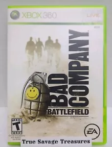Battlefield: Bad Company (Microsoft Xbox 360, 2008) CIB, Original Label - Bild 1 von 9