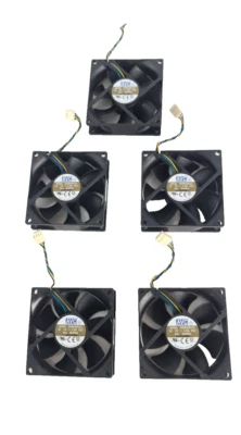 10er SET AVC Lüfter, cooling fan DS08025B12U, 4-Pin, 80 x 80 x 25 mm, 12 V - Bild 1 von 3