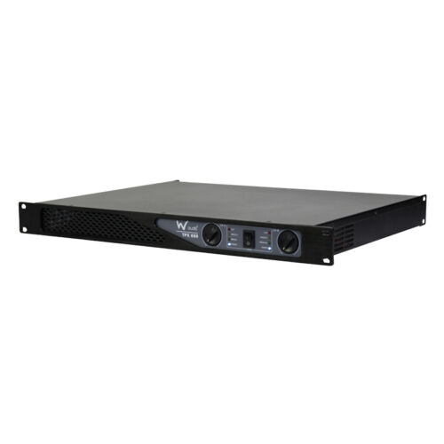 W Audio TPX 650 Power Rack 1U Amplifier 650W DJ Disco PA Sound System