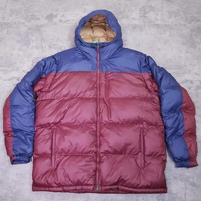 MARMOT Guides 700 Duck Down Hoody Puffer Jacket Mens 3XL Tall Port Royal Navy - Image 1 of 4