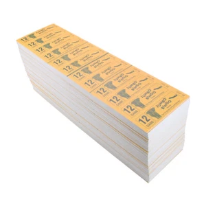 1500 12 Spiele Jumbo Marken Bingo Tickets 12 zum Ansehen Bingobücher - Bild 1 von 2