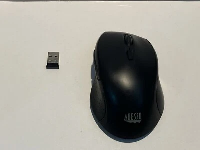 Adesso iMuse M70 Wireless Ergonomic Optical Mouse - Black  - Image 1 of 4
