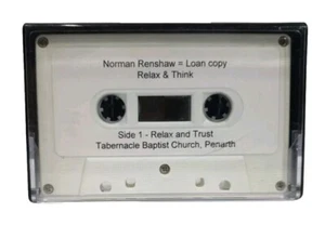 Norman Renshaw - Relax & Think Cassette Tape Tabernacle Baptist Church Penarth - Picture 1 of 2