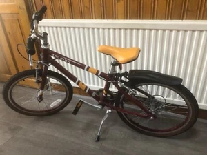 Raleigh Pop 20 inch Wheel Kids Bike 2022 in Plum - Picture 1 of 7