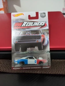 Hot Wheels 2016 Premium Car Culture HW Red Liners 70 Dodge Charger RT Real... - Bild 1 von 4