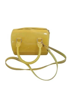 Bandolera para mujer Bolso de hombro Bolso de mano Silicona Goma Jalea Bolso Amarillo - Imagen 1 de 6