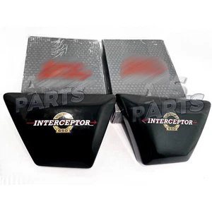 Fits Royal Enfield Left & Right Side Panel Set ECs For Interceptor 650 cc - Picture 1 of 5