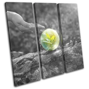 Leaf Water Ecology Surrealism Fantasy TREBLE Leinwand Kunst Bild drucken - Bild 1 von 1