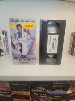 Critical Care VHS Tape starring James Spader & Kyra Sedgwick - Image 1 of 4