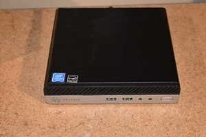 Barebone HP Prodesk 400 G3 Tiny Mini Micro PC G4400T 4GB RAM NO SSD / NO OS - Picture 1 of 8