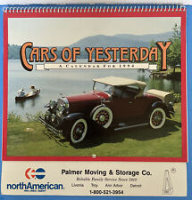 1994 Calendar Cars Of Yesterday Color Photos~ Pre Owned