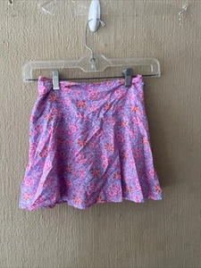Crewcuts by J. Crew Girls' skirt skort in Pink purple Floral Print Size 10 EUC - Picture 1 of 5