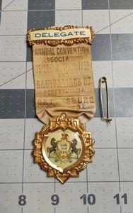 Nastro sanitario 1904 Gettysburg Pa autorità sanitarie associate - Foto 1 di 4