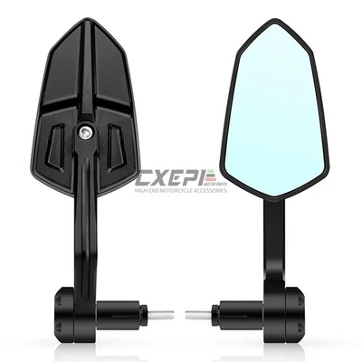 For Suzuki GSX S750 V Strom 650 1000 GSR 600 750 7/8'' 22mm Bar End Mirror Foto 1 de 4