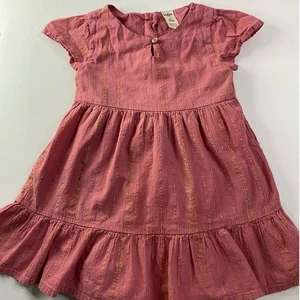 OSHKOSH Pink Tiered Dress for a girl Size 3T Toddler - Picture 1 of 5