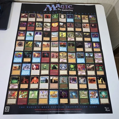 1994 Magic the Gathering Multiverse of Dominia Promo Store Display Poster WOTC - Image 1 of 4