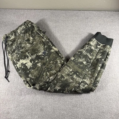 Calça Nike masculina XL verde camuflagem slim fit afunilada bolsos com zíper HV5053-276 - Imagem 1 de 4